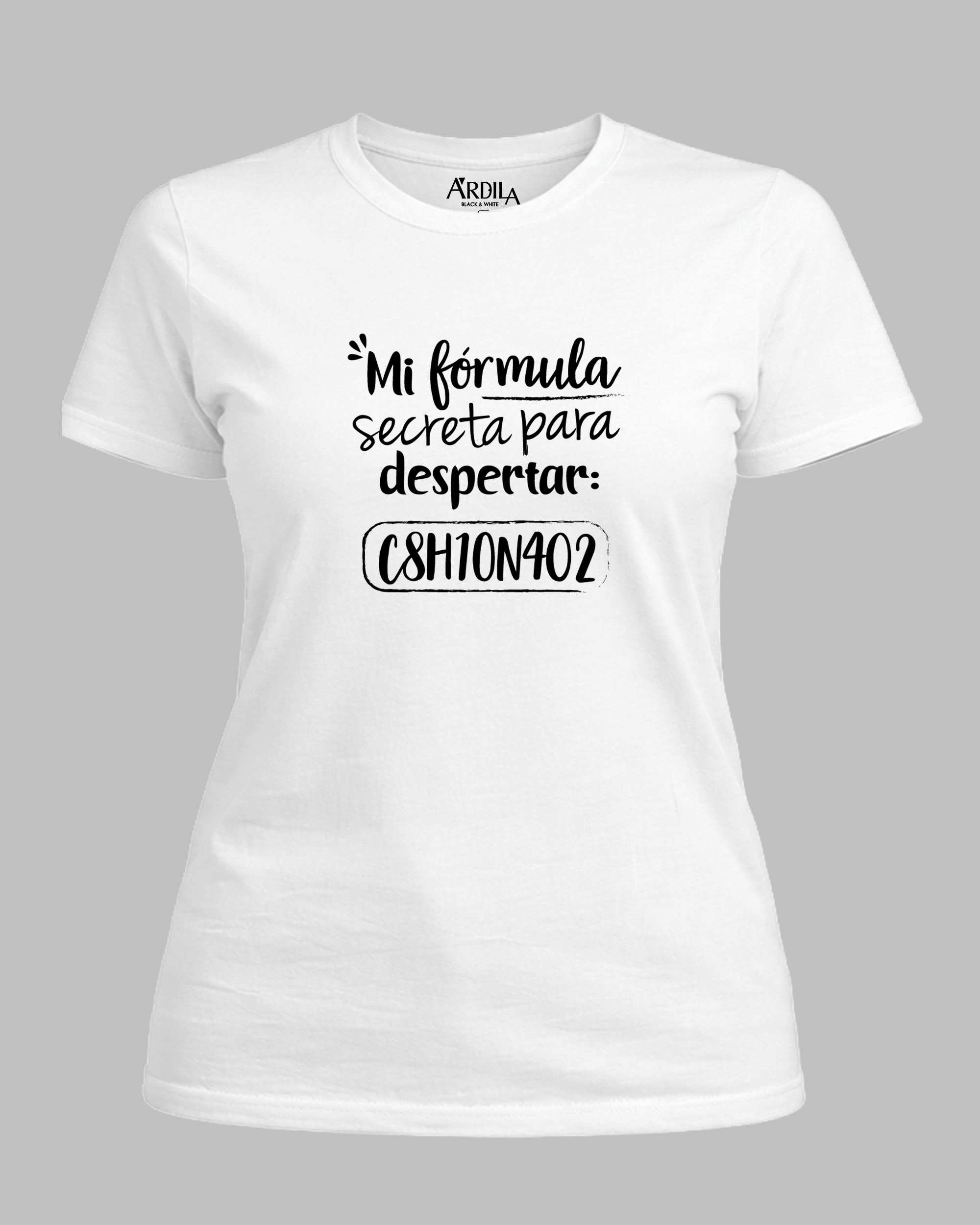 Playera "Café" para mujer